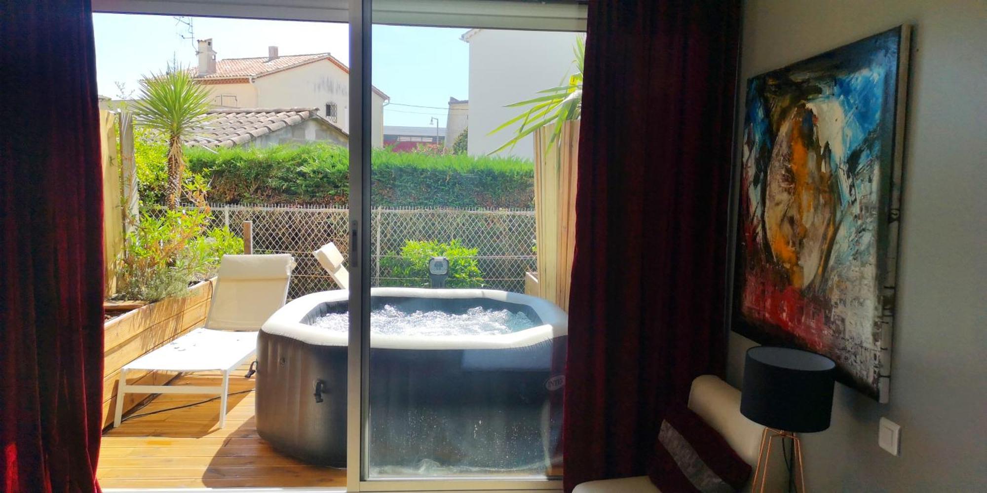 Hotel Sable Et Soleil - Port, Plage Et Jacuzzi Prive Fréjus Zimmer foto